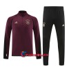 Saksa Quarter Zip Training Huppari 2022 Punainen - Miesten